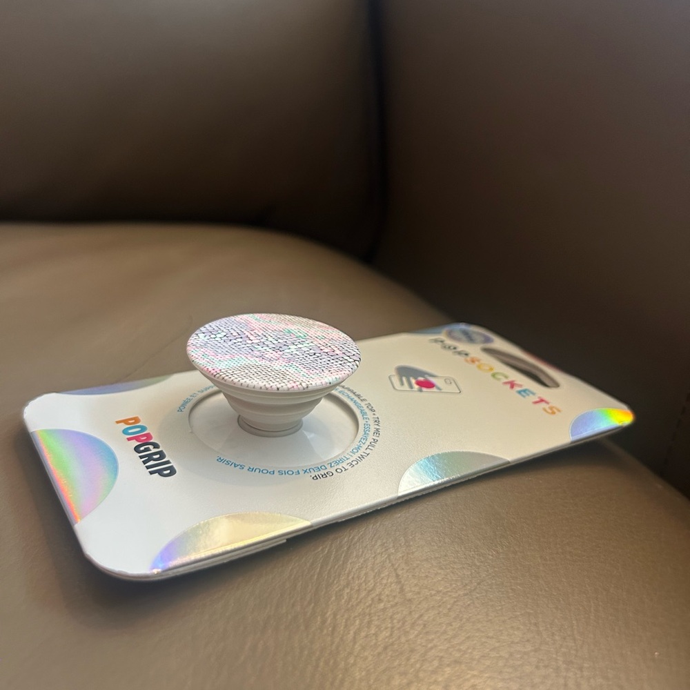 😍PopSockets Phone Grip Claire’s Exclusive Rare Retired New Pastel Snake Skin - Picture 4 of 7